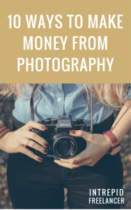 Make-money-from-photography