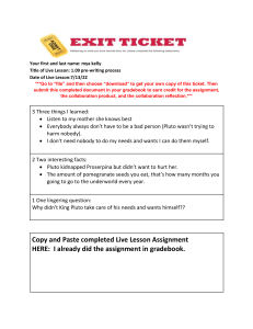 English II Live Lesson Exit Ticket 2