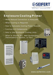 Enclosure Cooling Primer: Methods & Calculations
