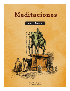 Meditaciones de Marco Aurelio: Reflexiones Estoicas