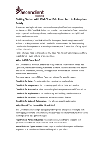 IBM Cloud Pak: From Zero to Enterprise-Ready | Ascendient