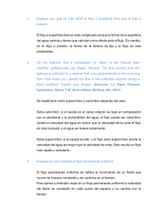 Soluciones a Ejercicios de Hidráulica de Canales