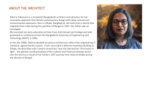 Marina Tabassum: Biography, Architecture & Sustainable Design