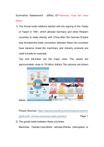 Germany-China Trade Report: Analysis & Benefits