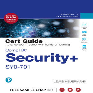 CompTIA Security+ SY0-701 Cert Guide: Exam Prep