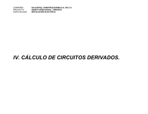 C&aacute;lculos de Circuitos El&eacute;ctricos - Zona Naval Tabasco