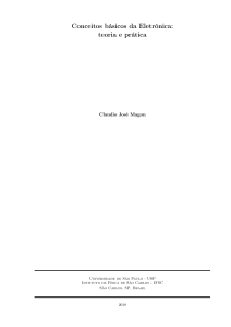 Eletr&ocirc;nica B&aacute;sica: Teoria e Pr&aacute;tica - Livro de Curso