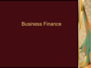 Business Finance: Types, Sources, and Management
