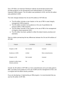 API 580: 3rd vs 4th Edition - Key Differences & Updates