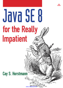 Java SE 8: A Guide for Impatient Programmers