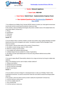 NS0-404 Exam Questions: NetApp Hybrid Cloud Engineer