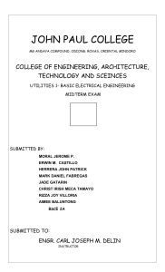 Three-Gang Switch Wiring System Installation Report