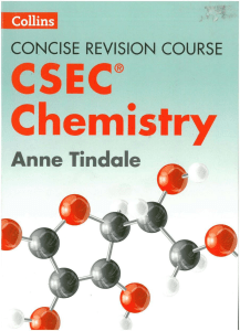 CSEC Chemistry Revision Course - Collins Concise