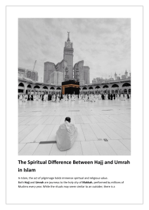 Hajj vs Umrah: Spiritual Differences & Pilgrimage Guide