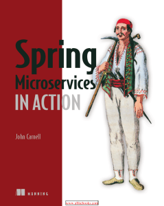 Spring Microservices in Action: Building Cloud-Native Apps