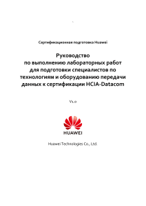 Руководство Huawei HCIA-Datacom V1.0