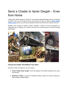 Send Chadar to Ajmer Dargah Online | Prayers & Offerings