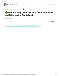 Letter of Credit, Bank Guarantee, Bill of Lading Explained