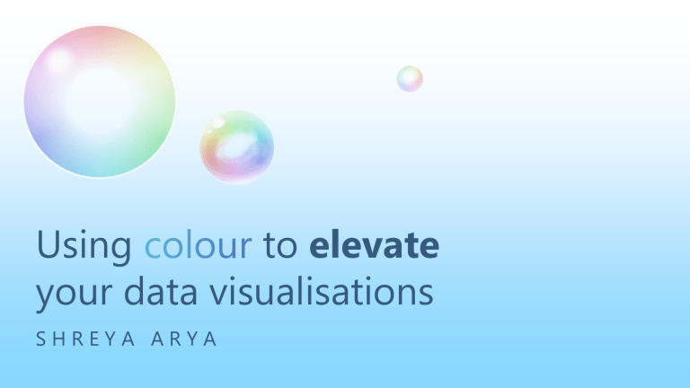 Elevate Data Visualizations with Color