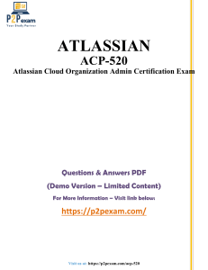 Atlassian ACP-520 Exam Questions & Answers (Demo)