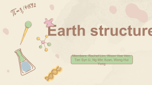 Earth Structure: Core, Crust, Continental Drift