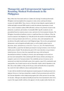 Retaining Medical Professionals in the Philippines: Challenges & Strategies