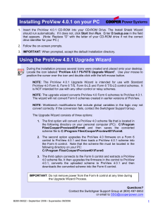 ProView 4.0.1 Installation & Upgrade Guide