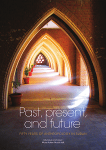 Anthropology in Sudan: Past, Present, and Future