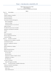 Introducci&oacute;n a AutoCAD 2D: Material del Curso