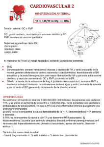 Hipertensión: Presión Arterial, Regulación y Tratamiento