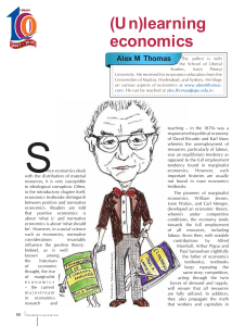 (Un)learning Economics: A Critical Analysis