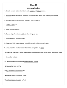 Communication & Internet Basics: Emails, Networks, Protocols Explained