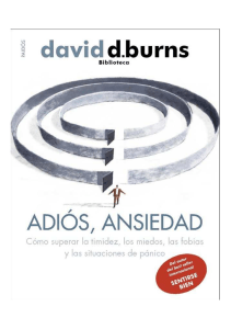 Adi&oacute;s, Ansiedad: Supera la Ansiedad con TCC