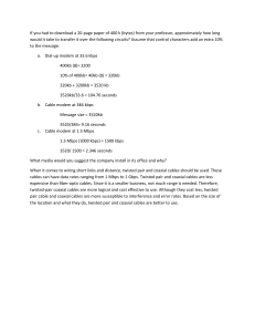 Network Speed & Wiring: Calculations & Recommendations