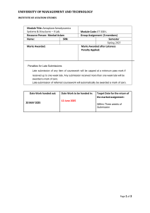 Aeroplane Aerodynamics Control Surface Project