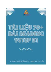 VSTEP B1 Reading: Cultural Diversity & Green Living Exercises